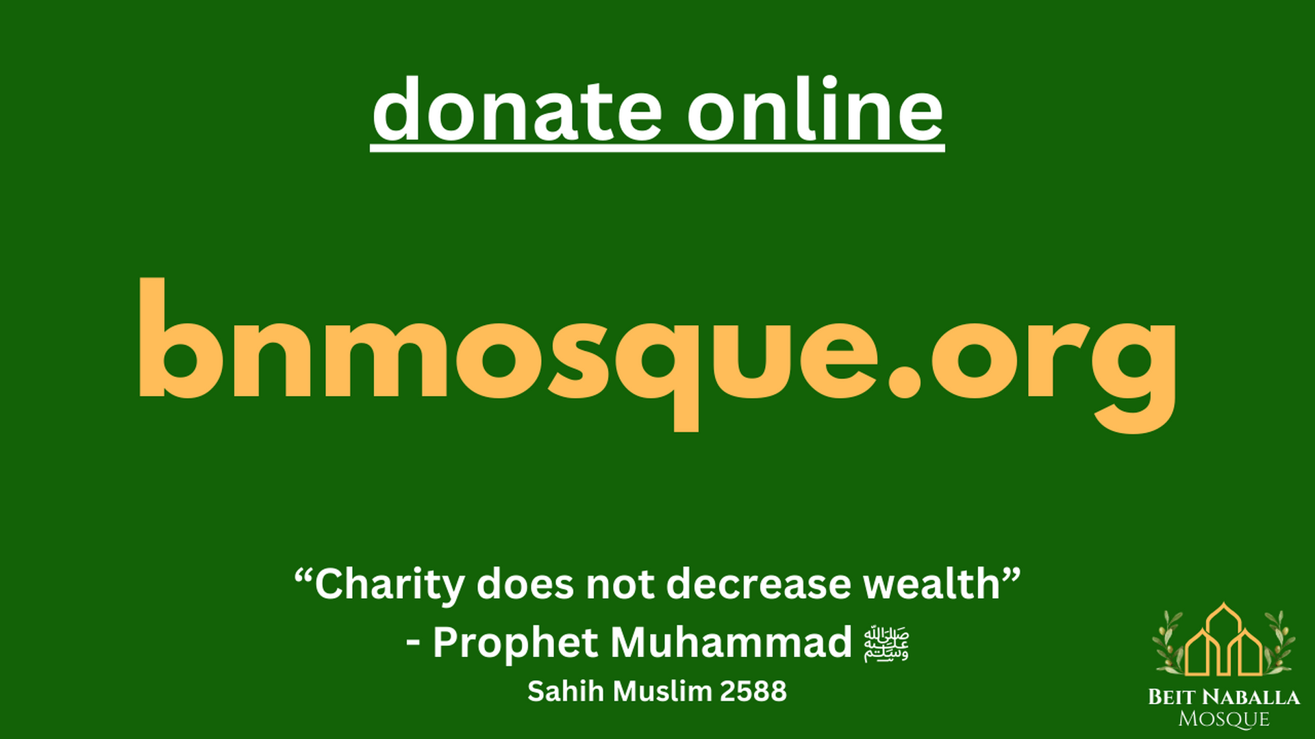 Donate On Our Website