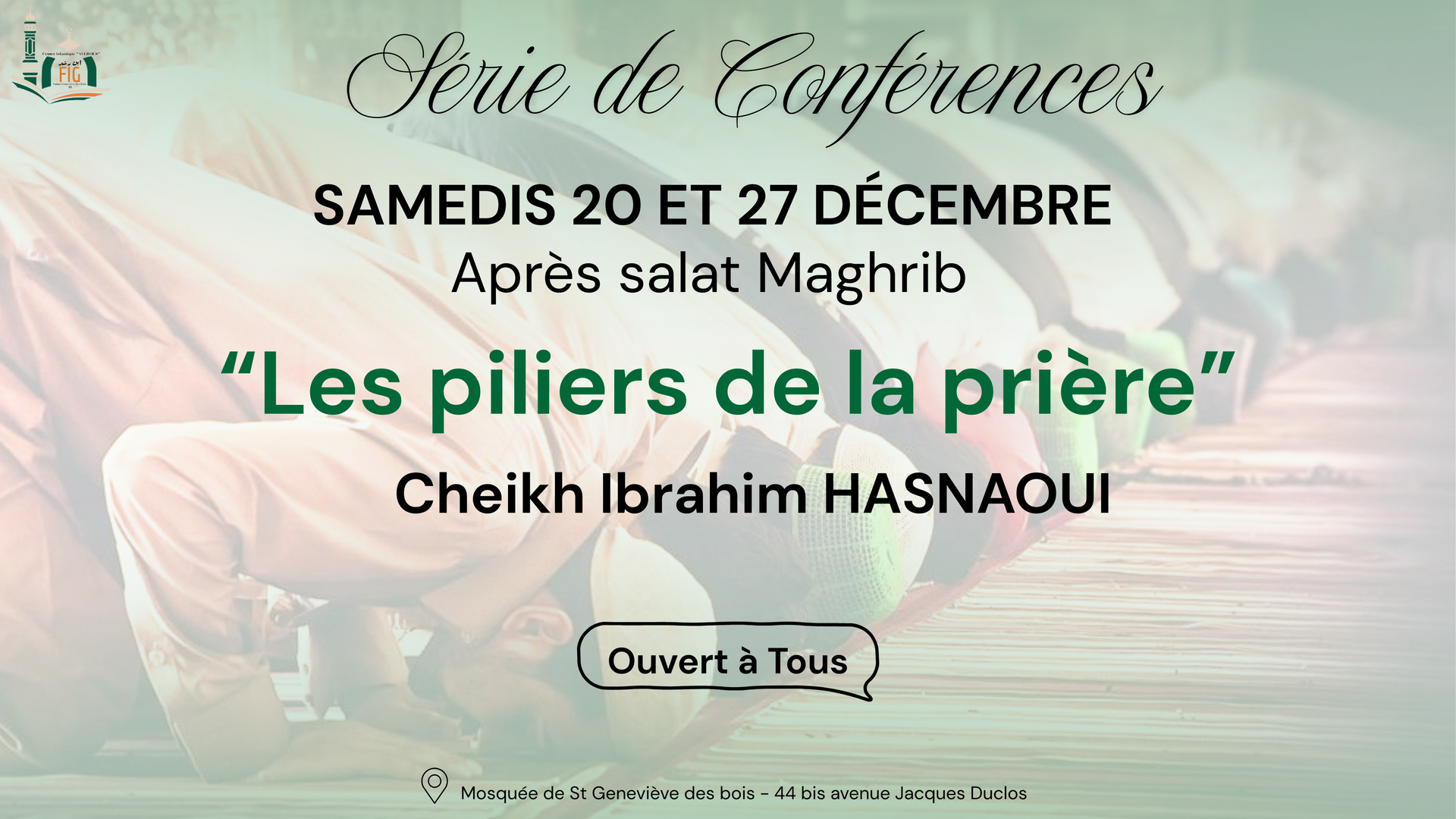 Conférences Cheikh Ibrahim