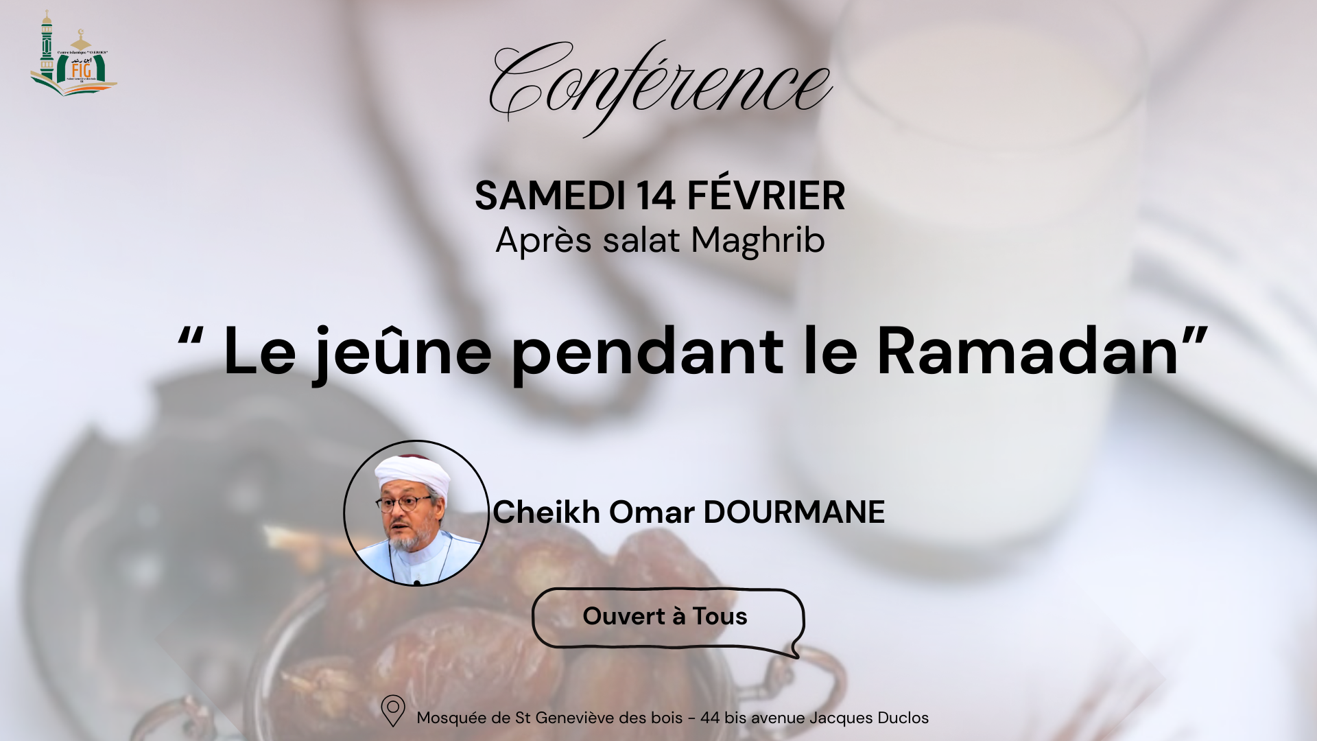 Conférence Cheikh Dourmane