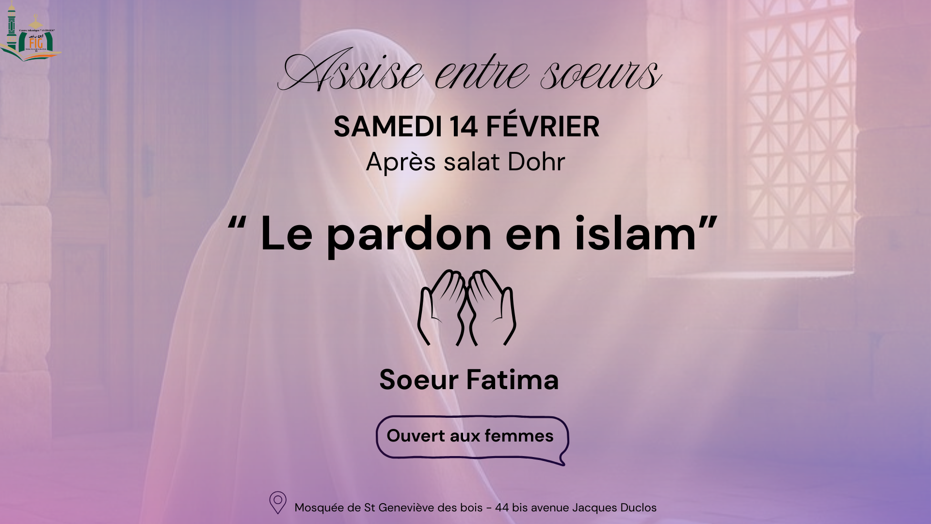 Assise soeurs - Le pardon en Islam