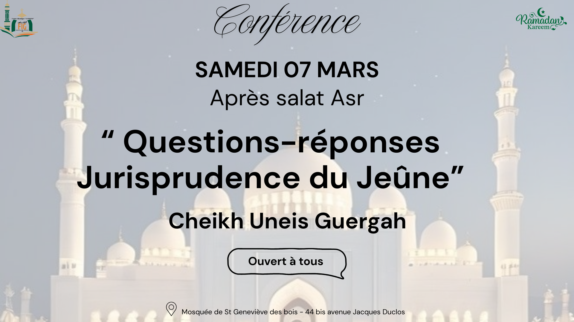 Jurisprudence du Jeûne