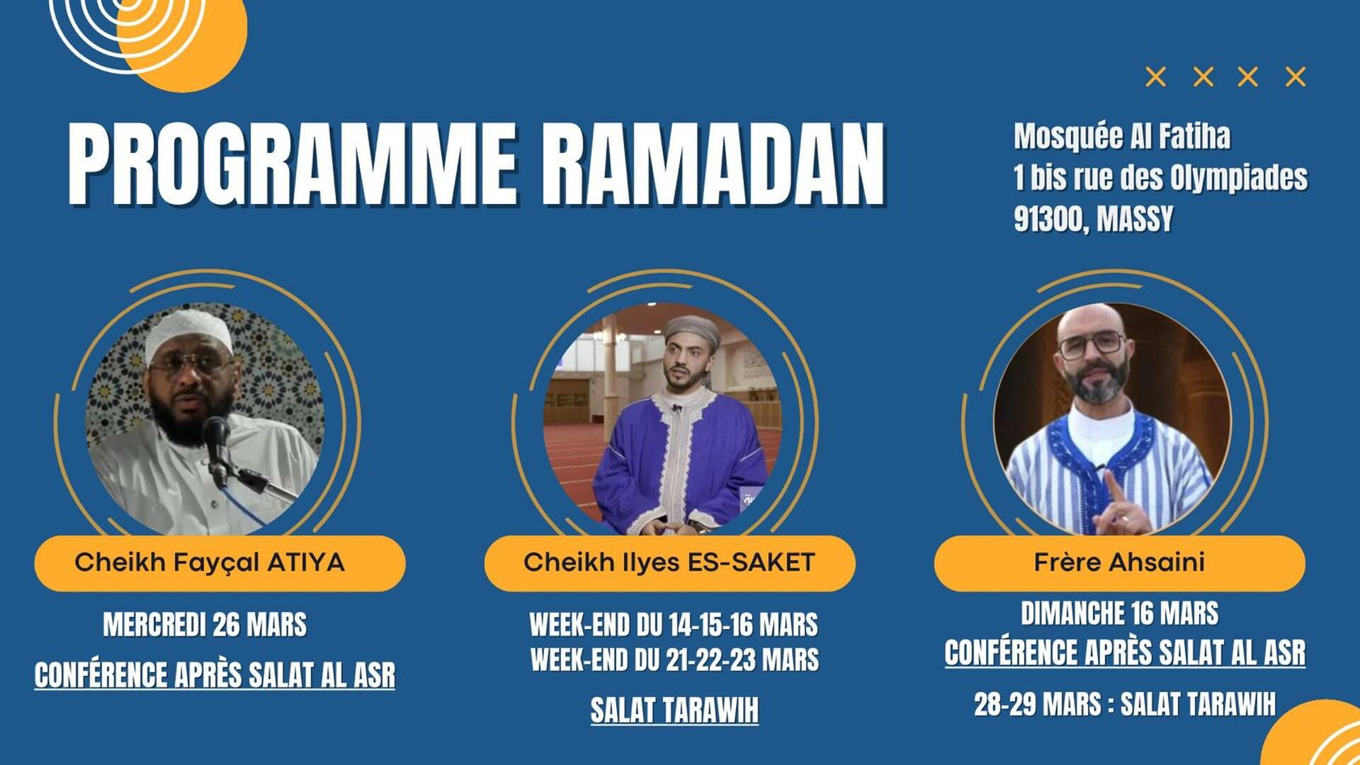 Programme Ramadhan 2025