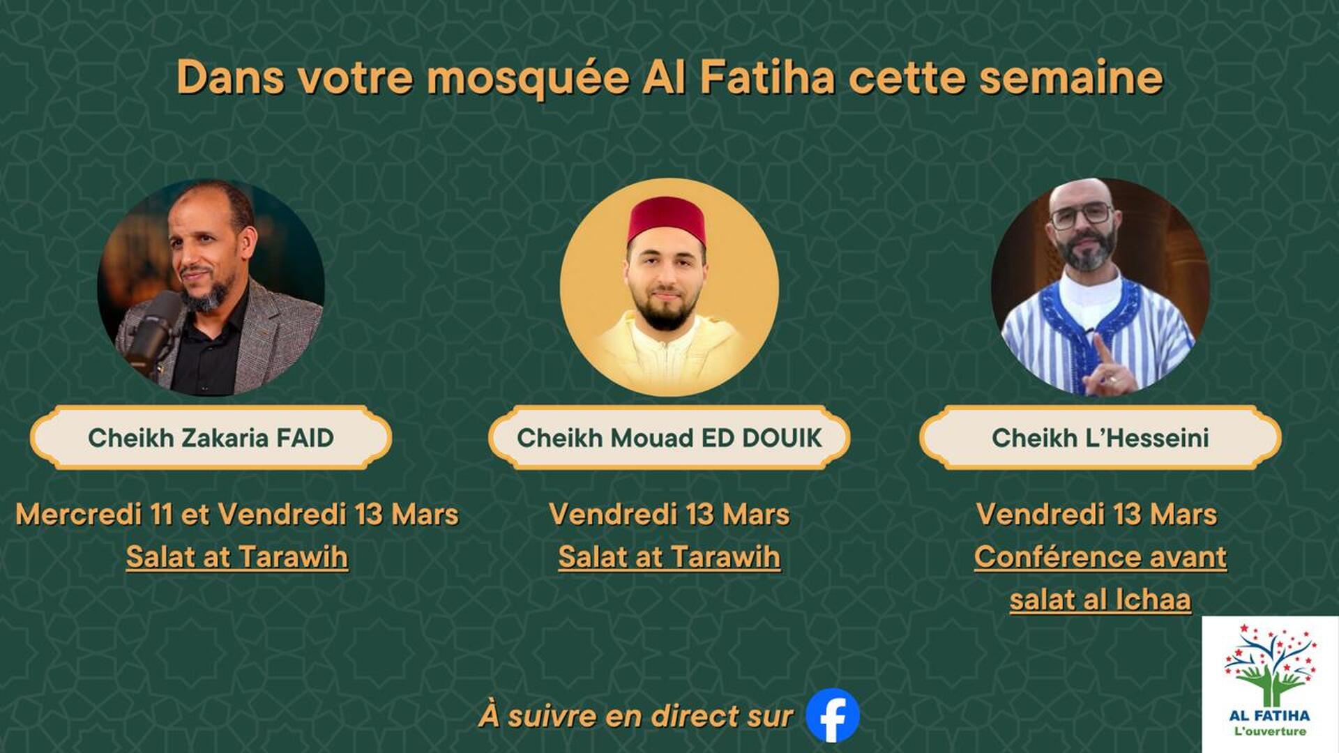 Dourous du Ramadan 2026