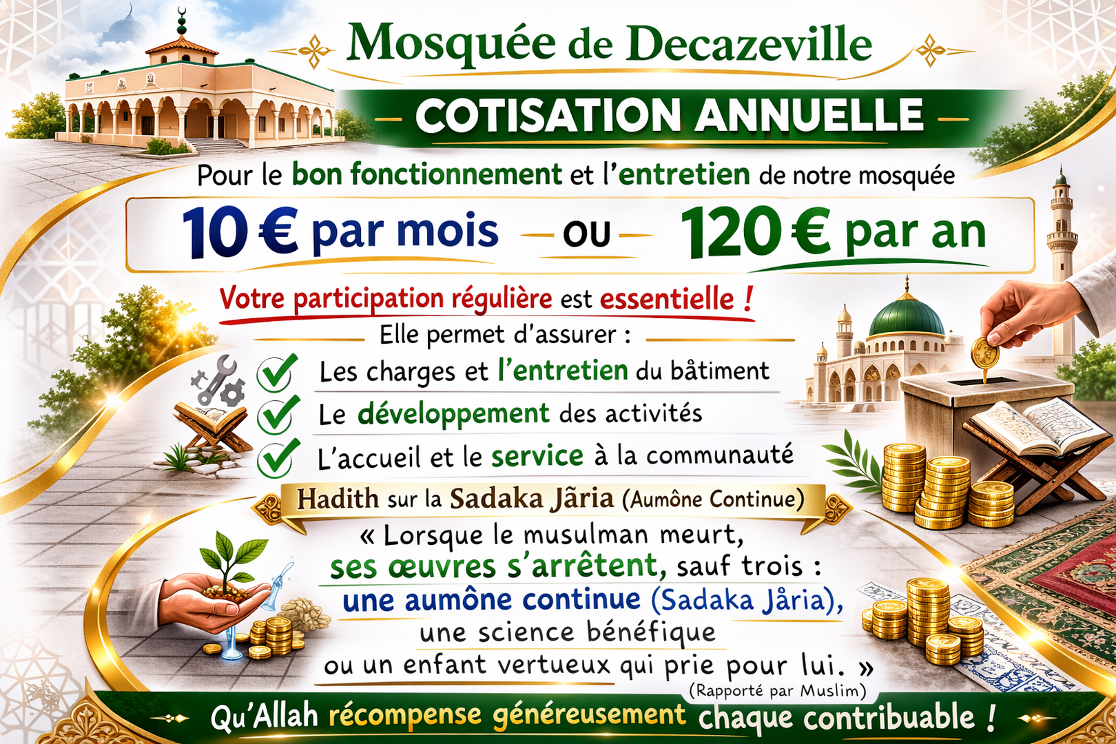 Cotisation annuelle