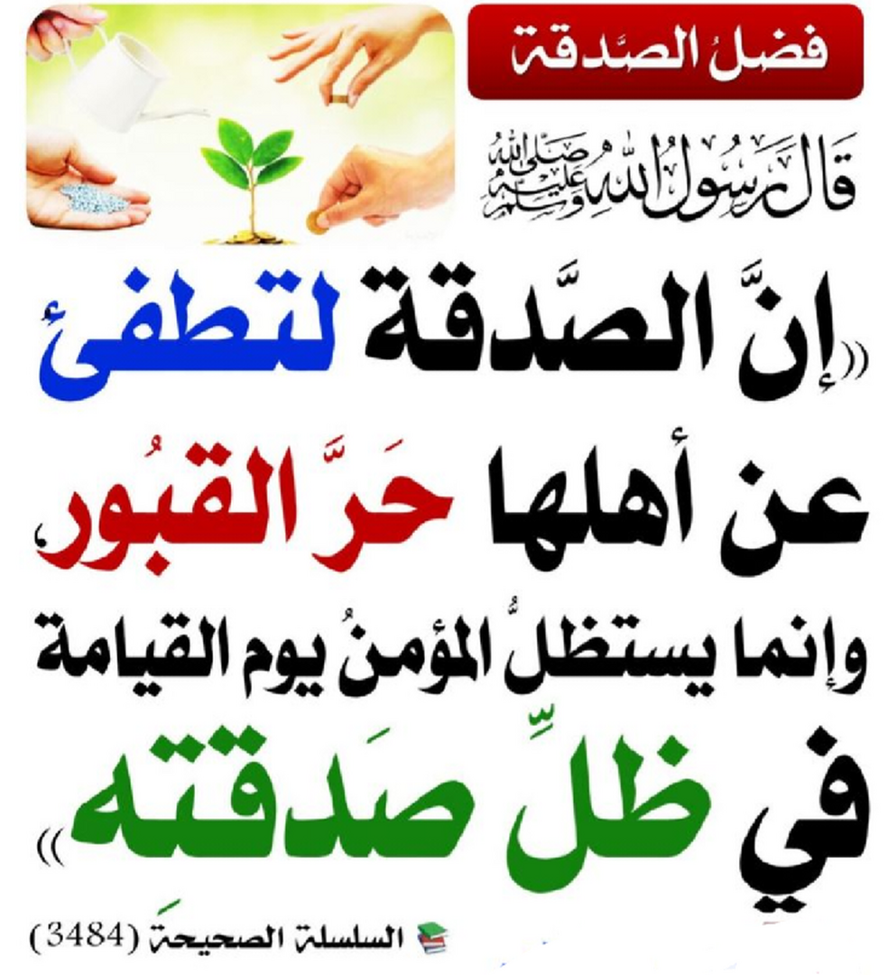 الصدقة وفضلها