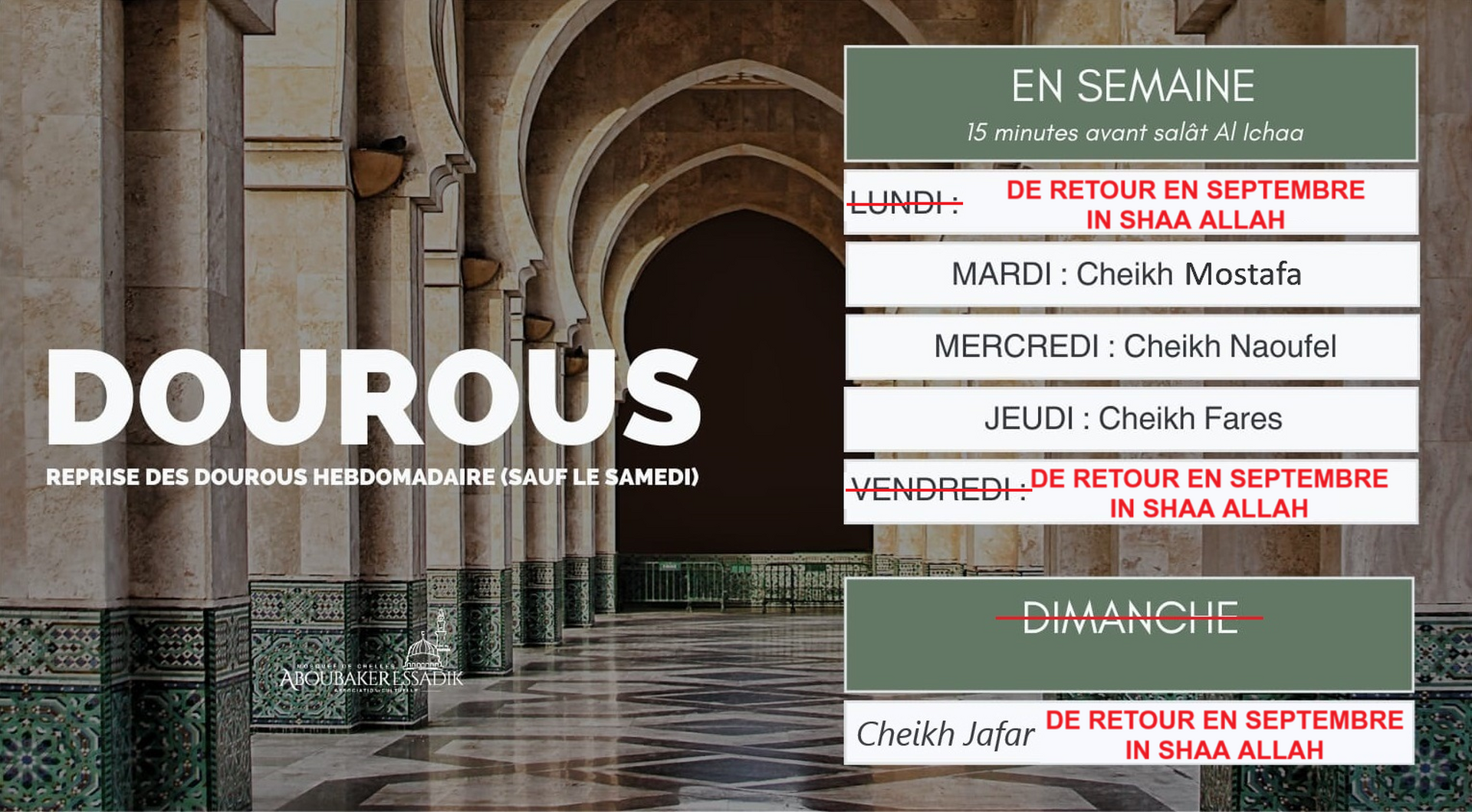 Dourous quotidiens