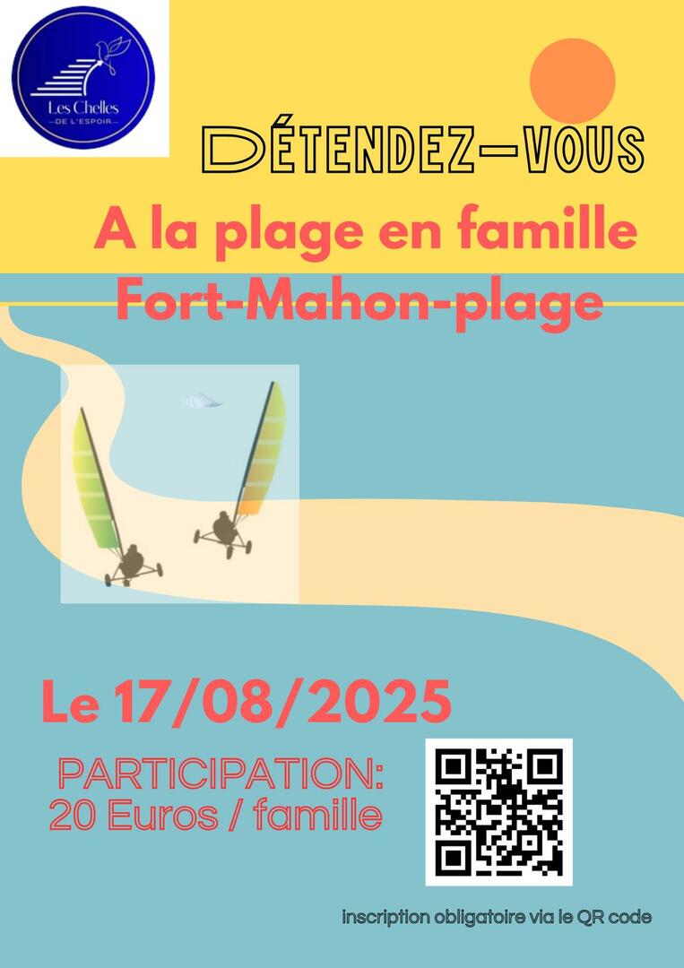 Sortie plage en famille