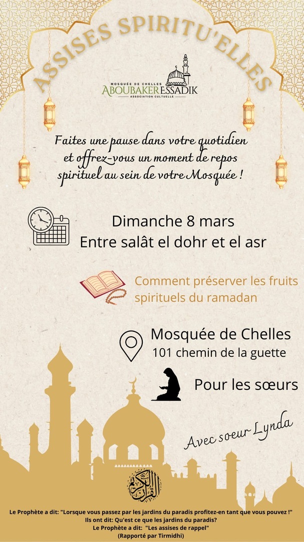 Assises spiritu’elles