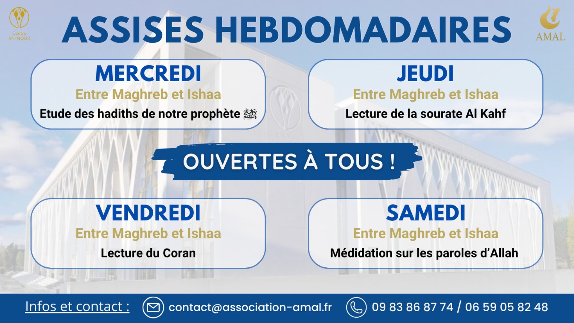 Assises hebdomadaires