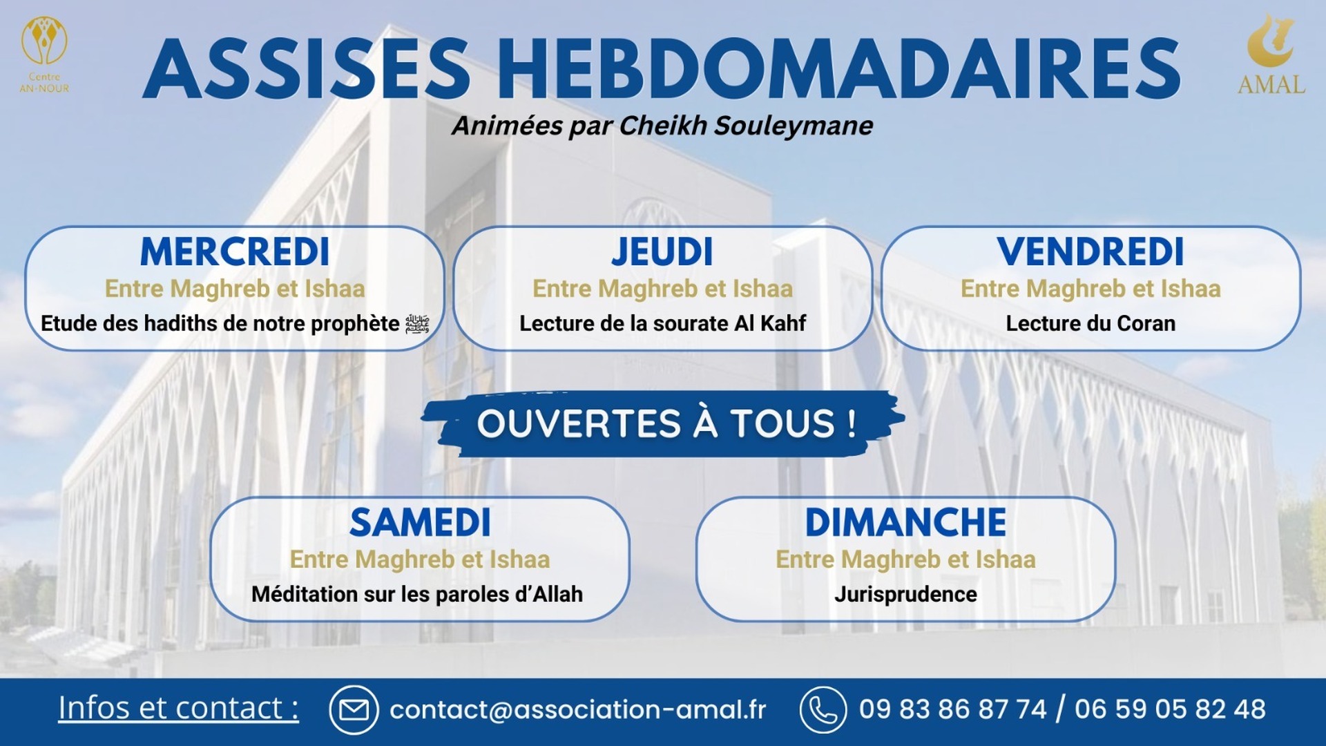 Assises hebdomadaires