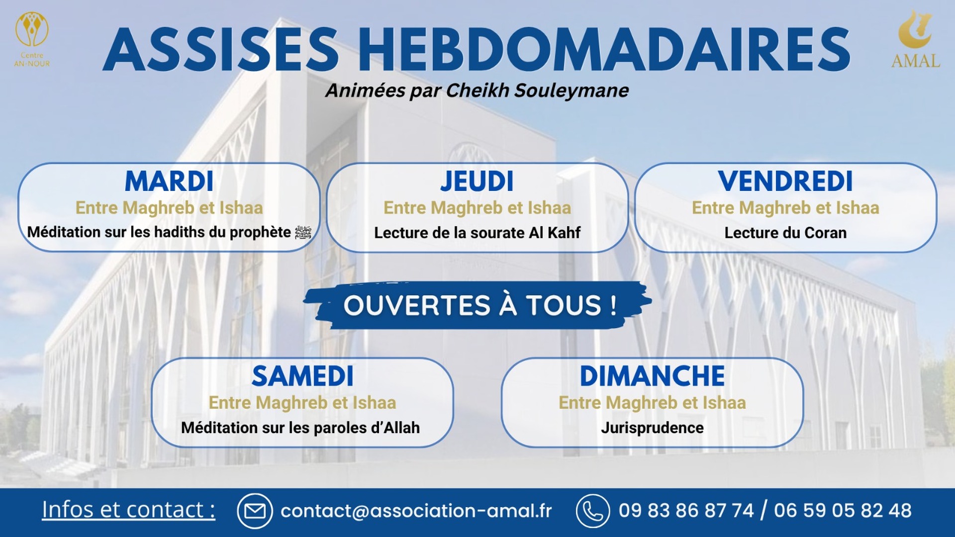 Assises hebdomadaires