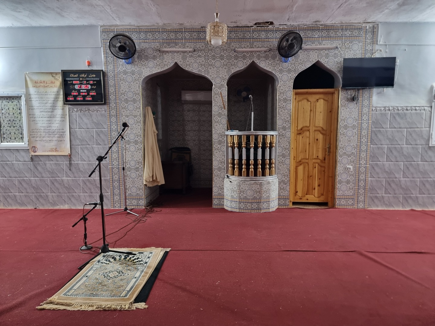 مسجد معاذ ابن جبل القصبة انزقلوف