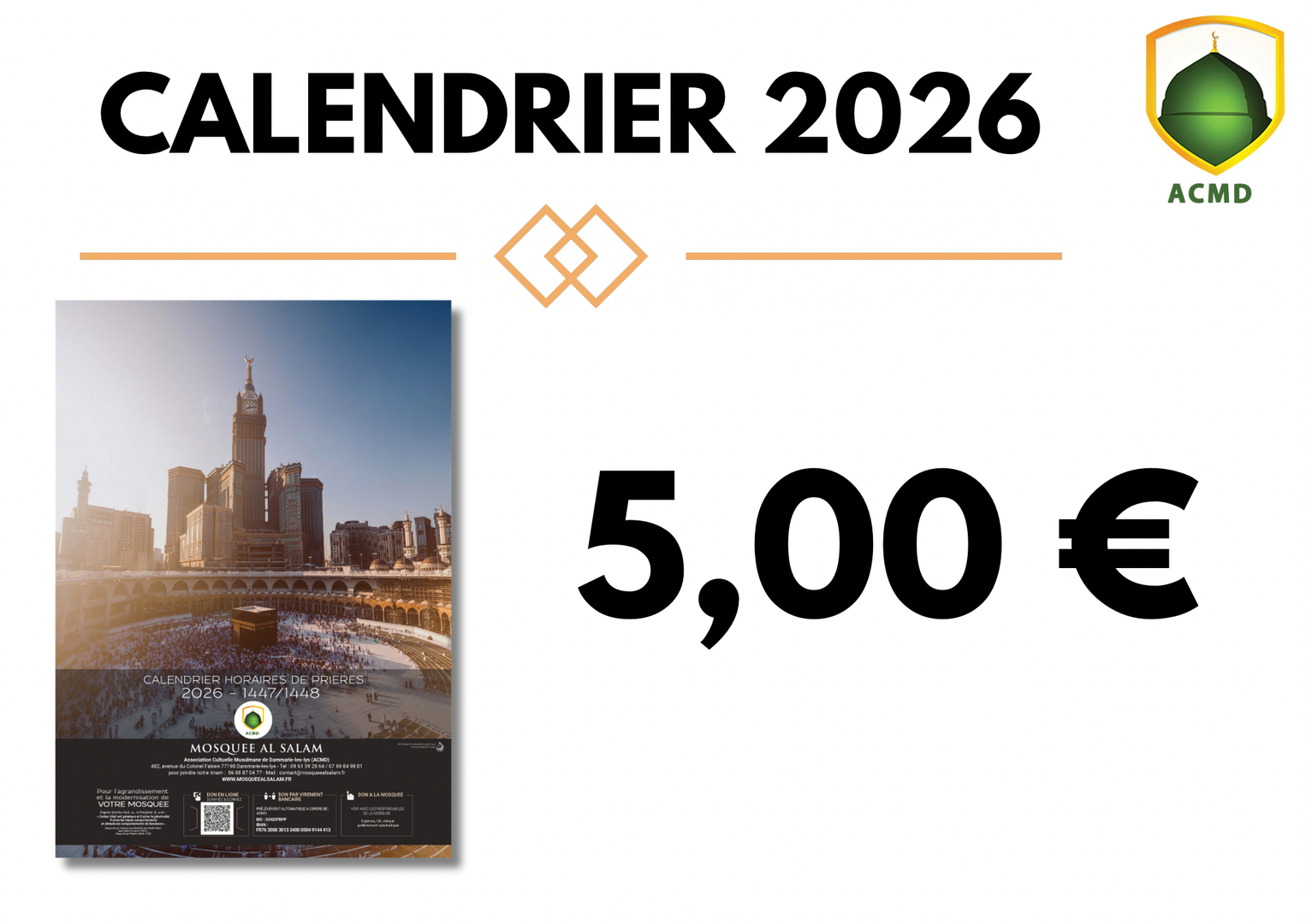 CALENDRIERS 2026 disponibles