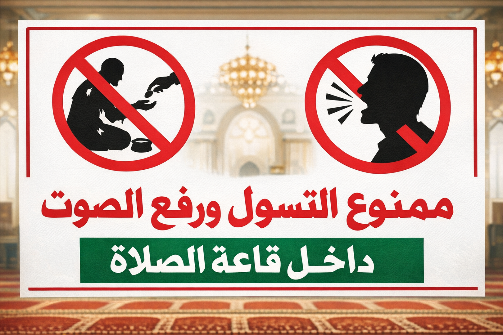 آداب المسجد