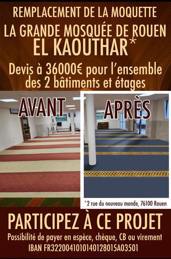 REMPLACEMENT DE LA MOQUETTE