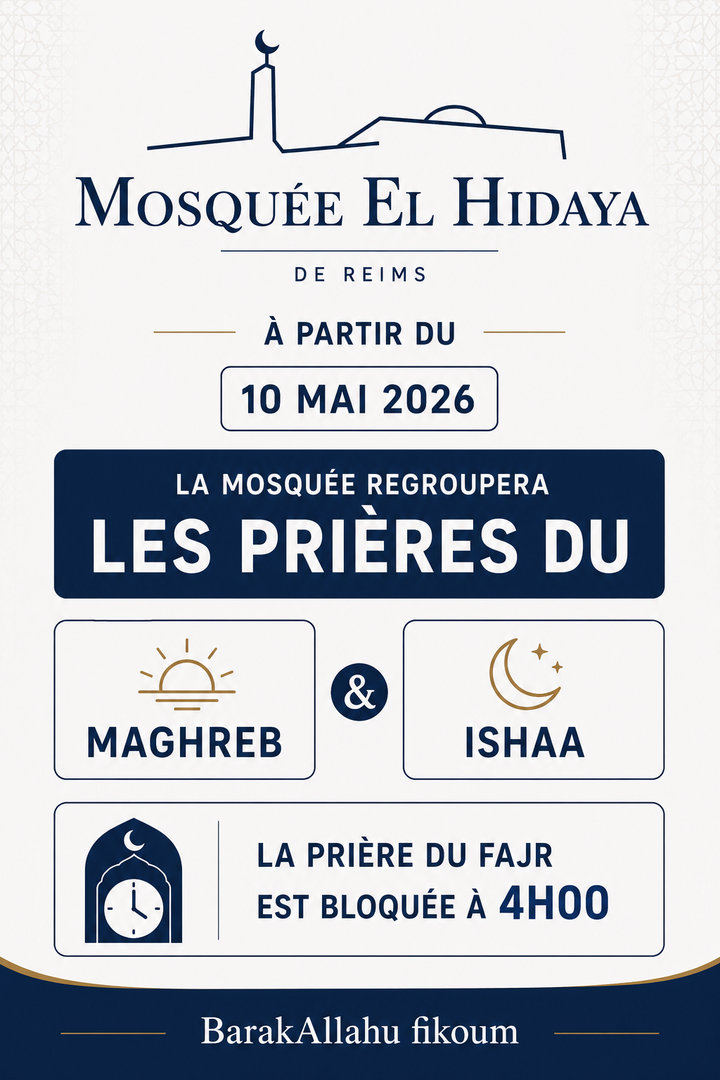 Regroupement Maghreb et Ishaa