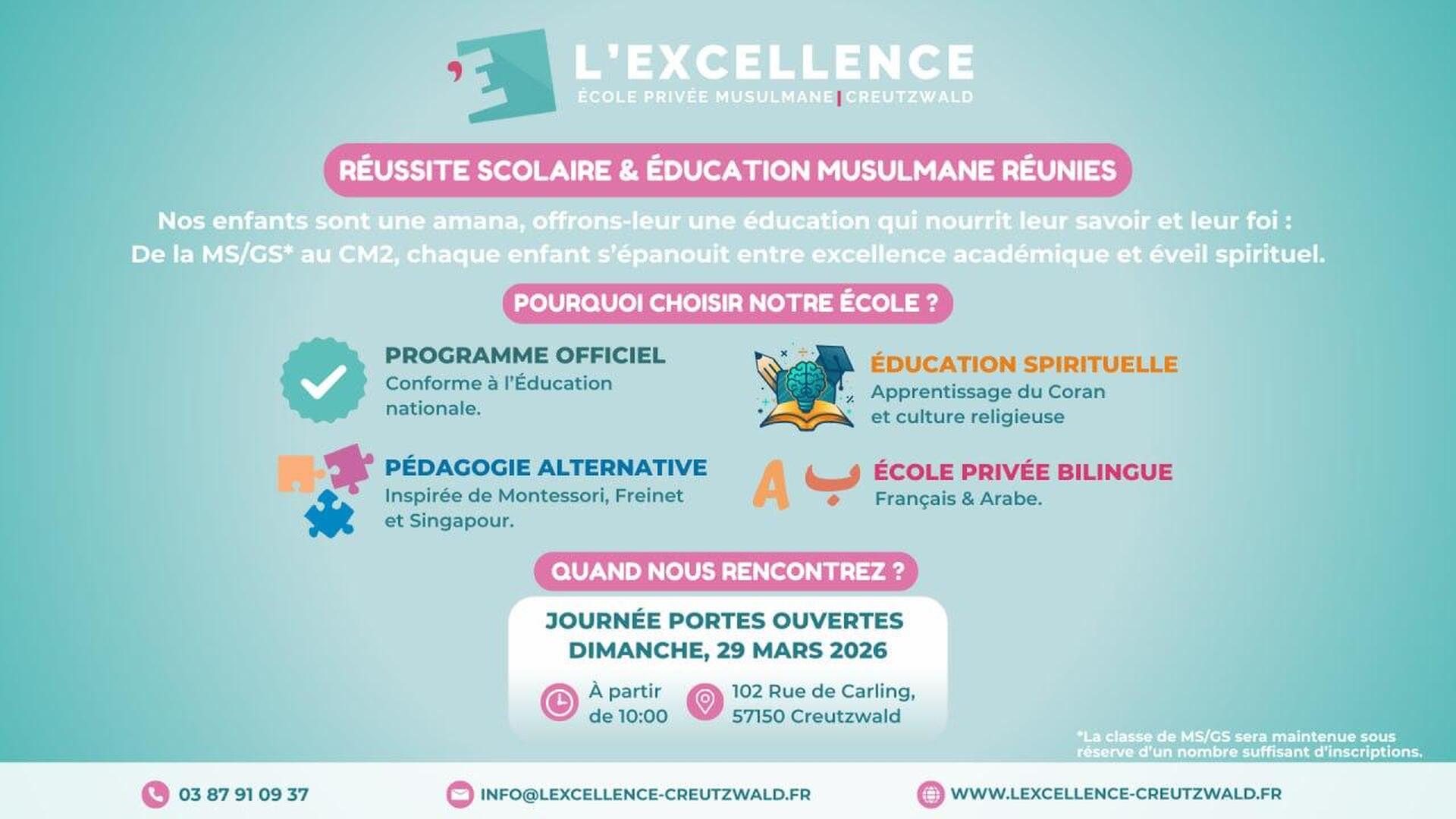 Journée porte ouverte L'excellence