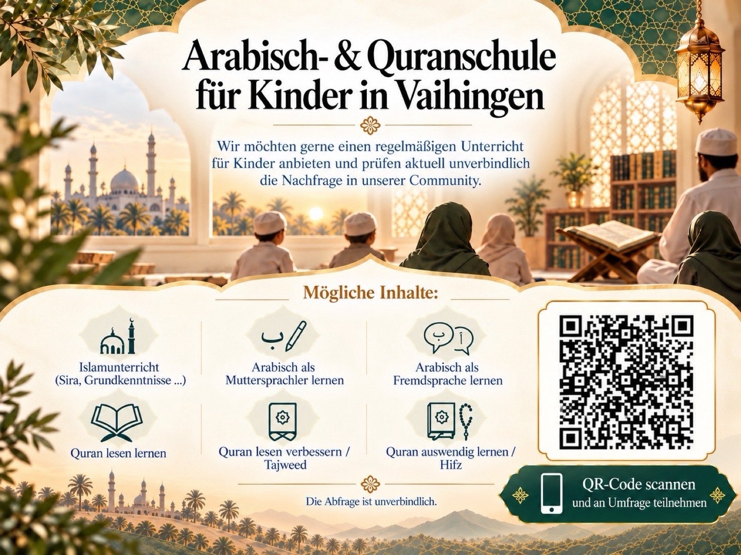 Arabisch-Quranschule