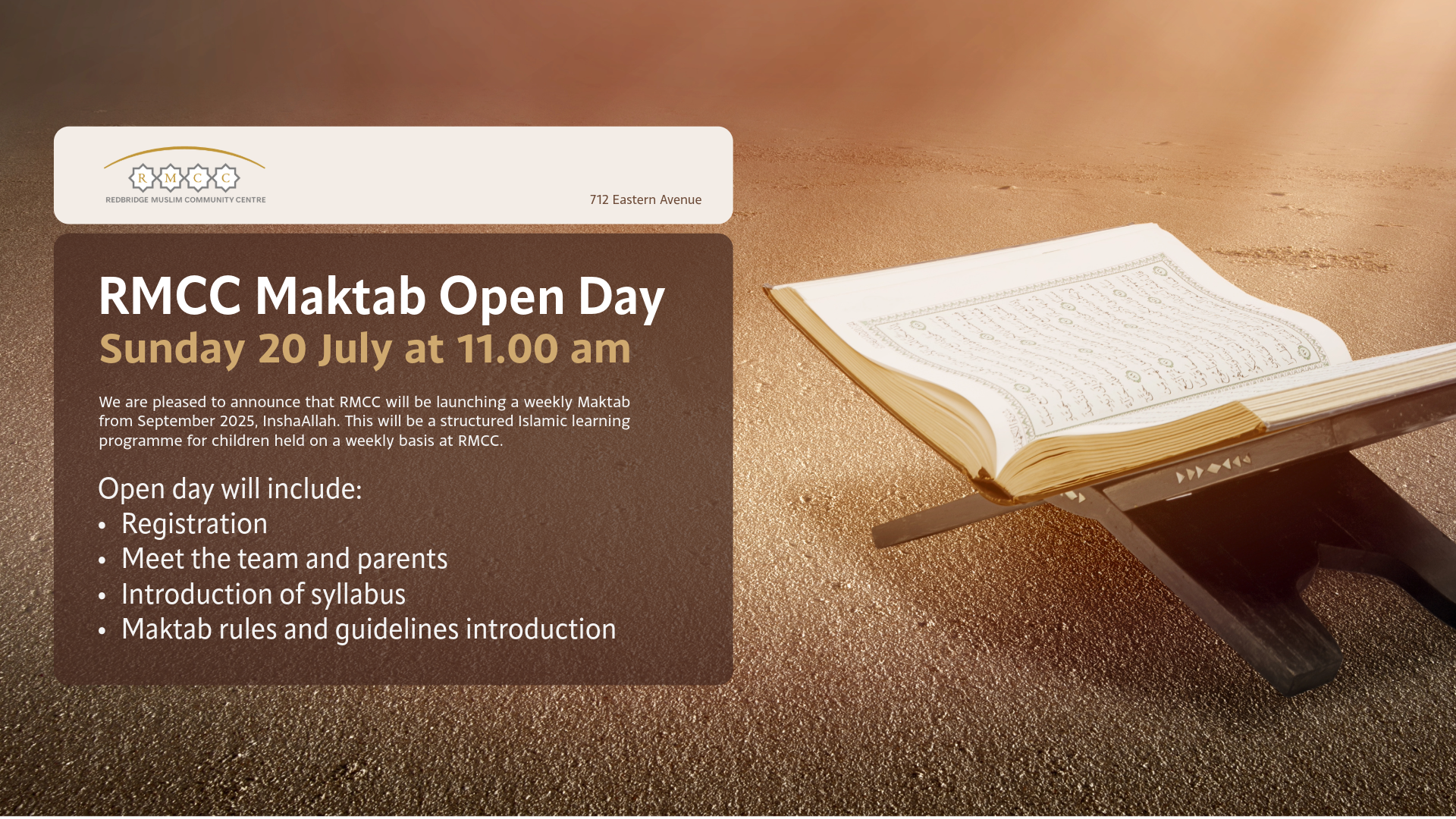 Maktab Open Day