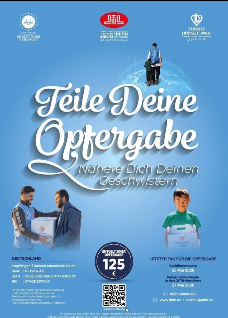 Teile deine Opfergabe