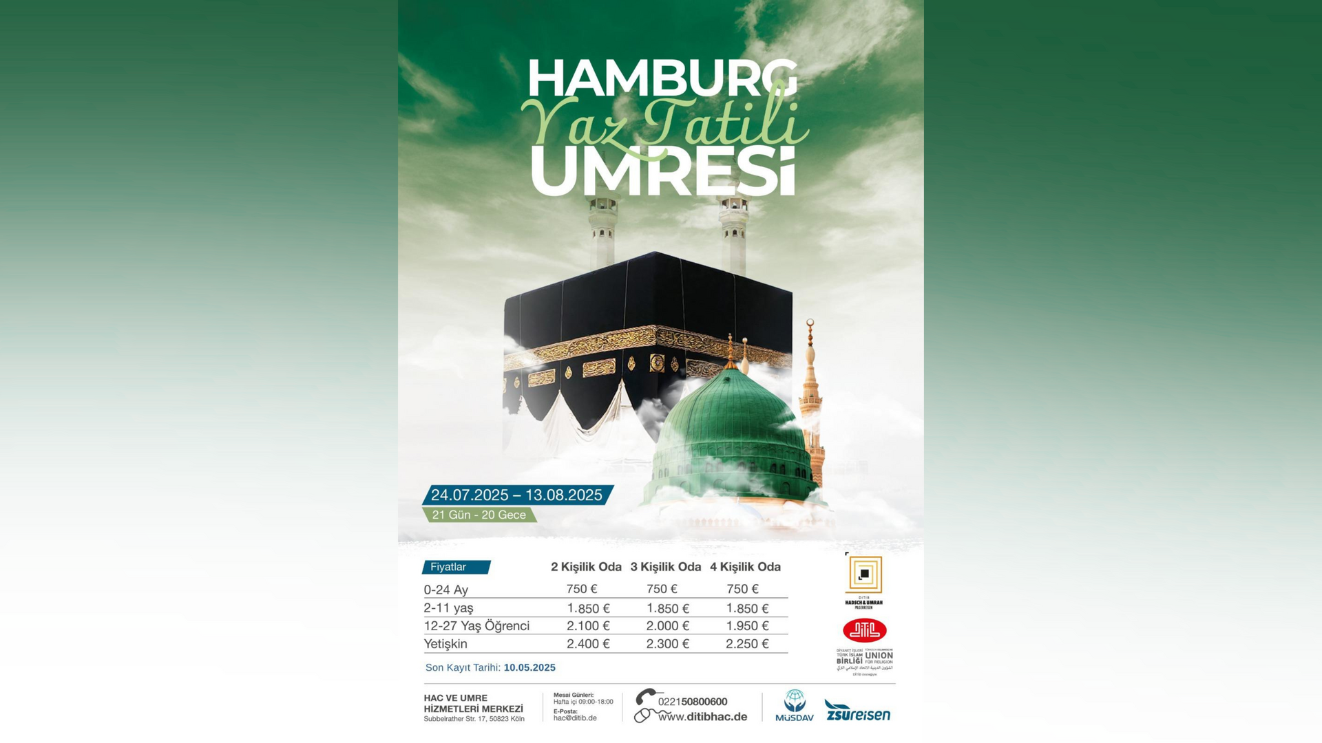Hamburg YasTatili UMRESİ