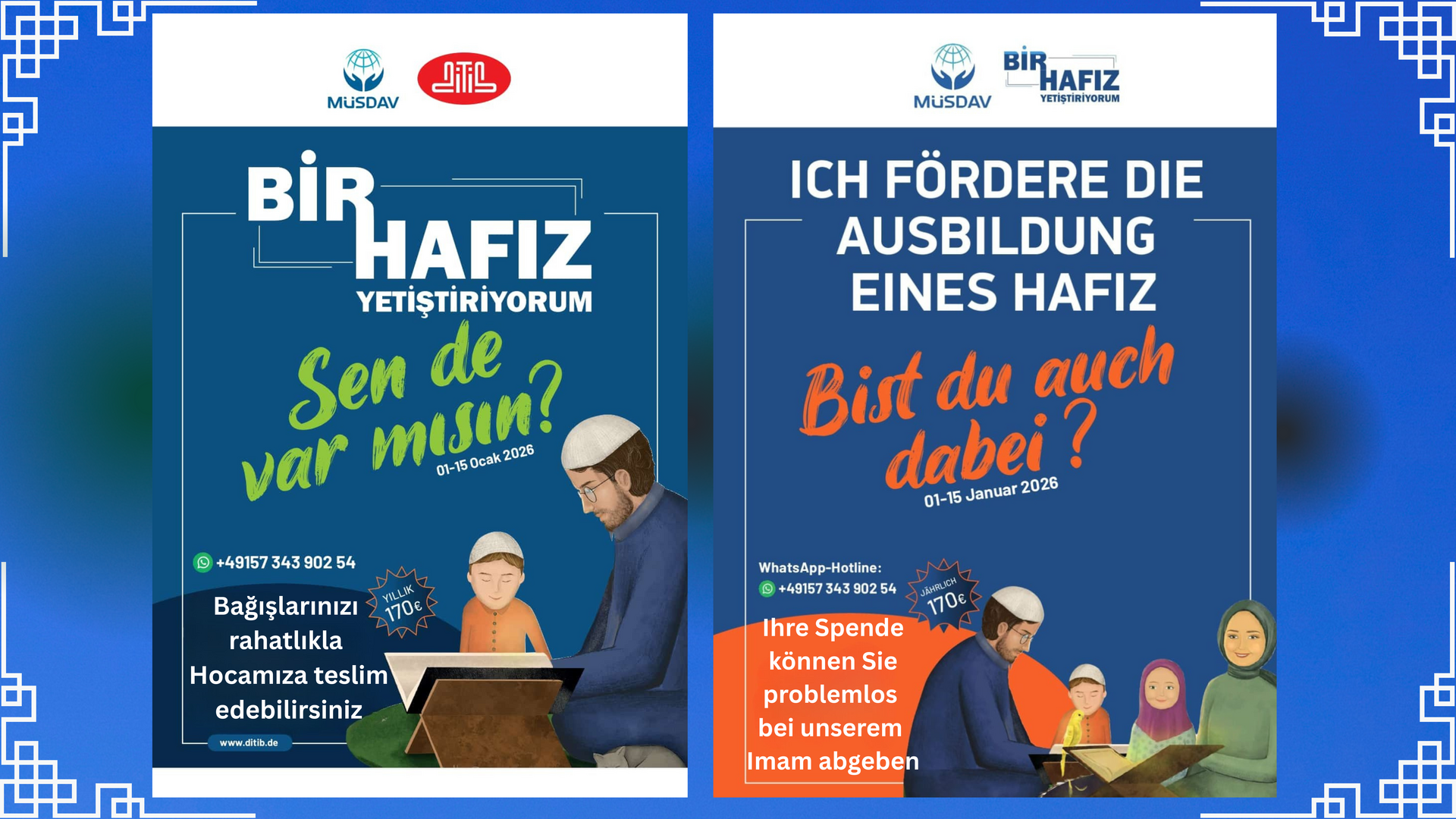 Bir Hafiz yetistiriyorum