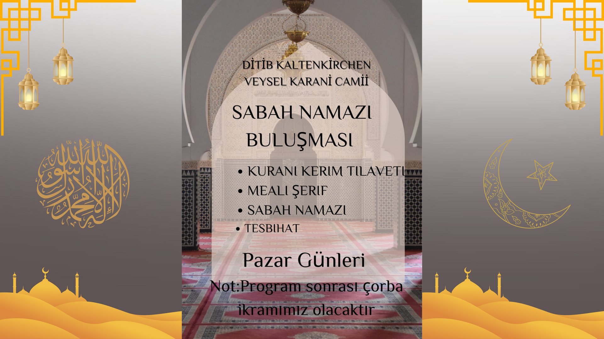 Sabah Namazi Bulusmasi