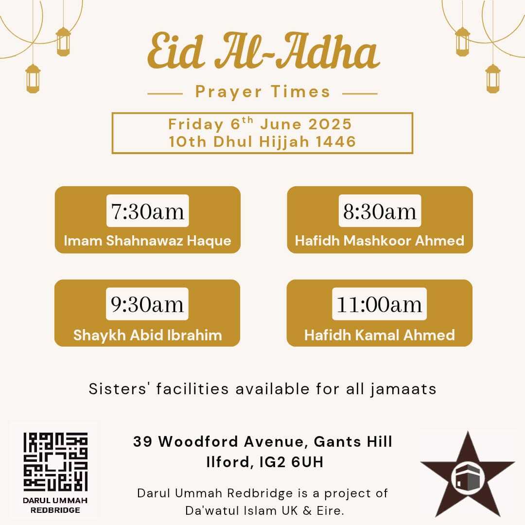 Eid Al-Adha Jamats