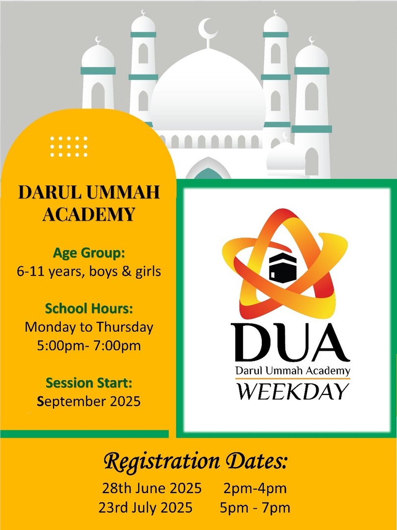 DUA Redbridge - Weekday Madrassa
