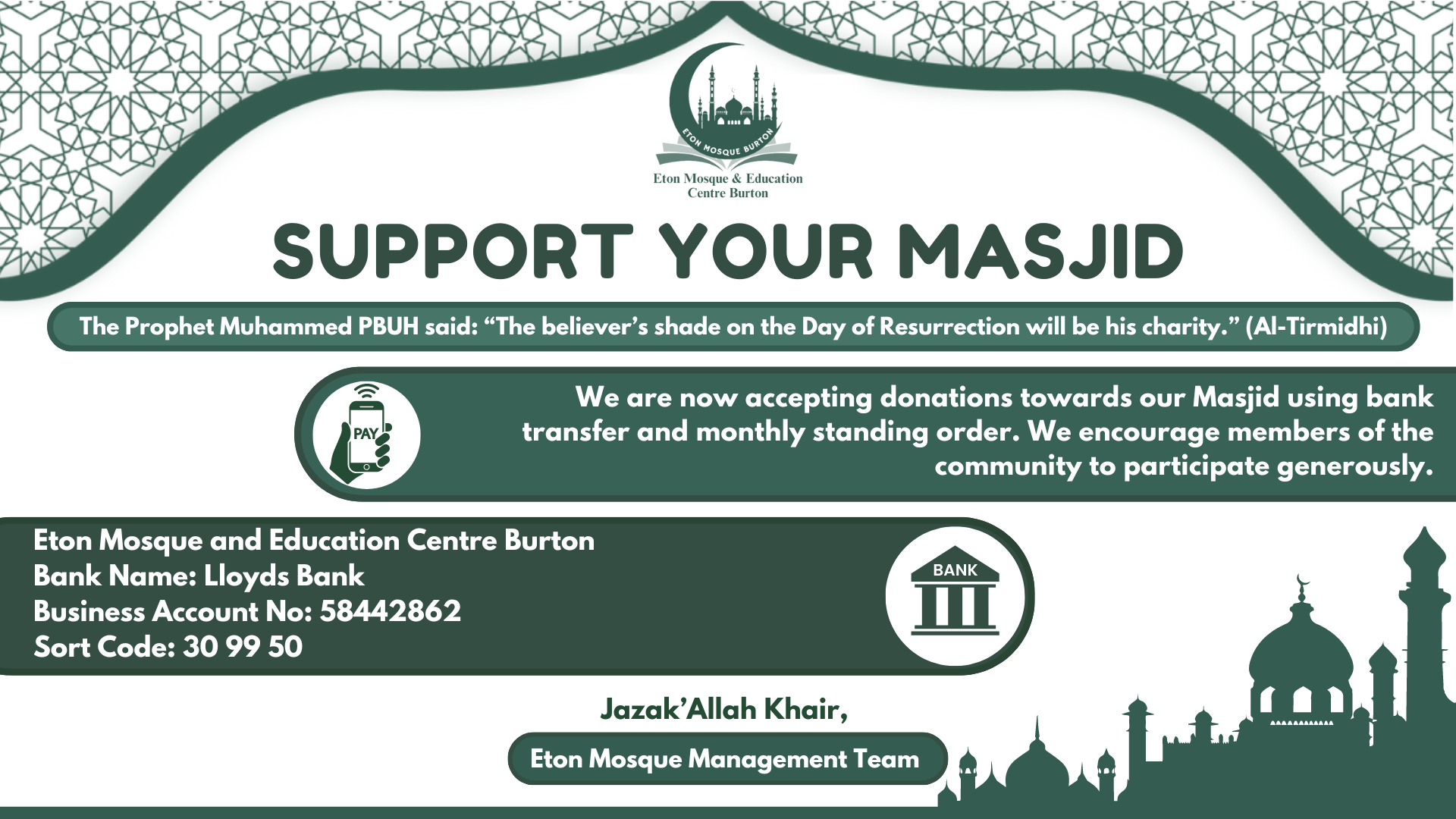 Masjid Donations