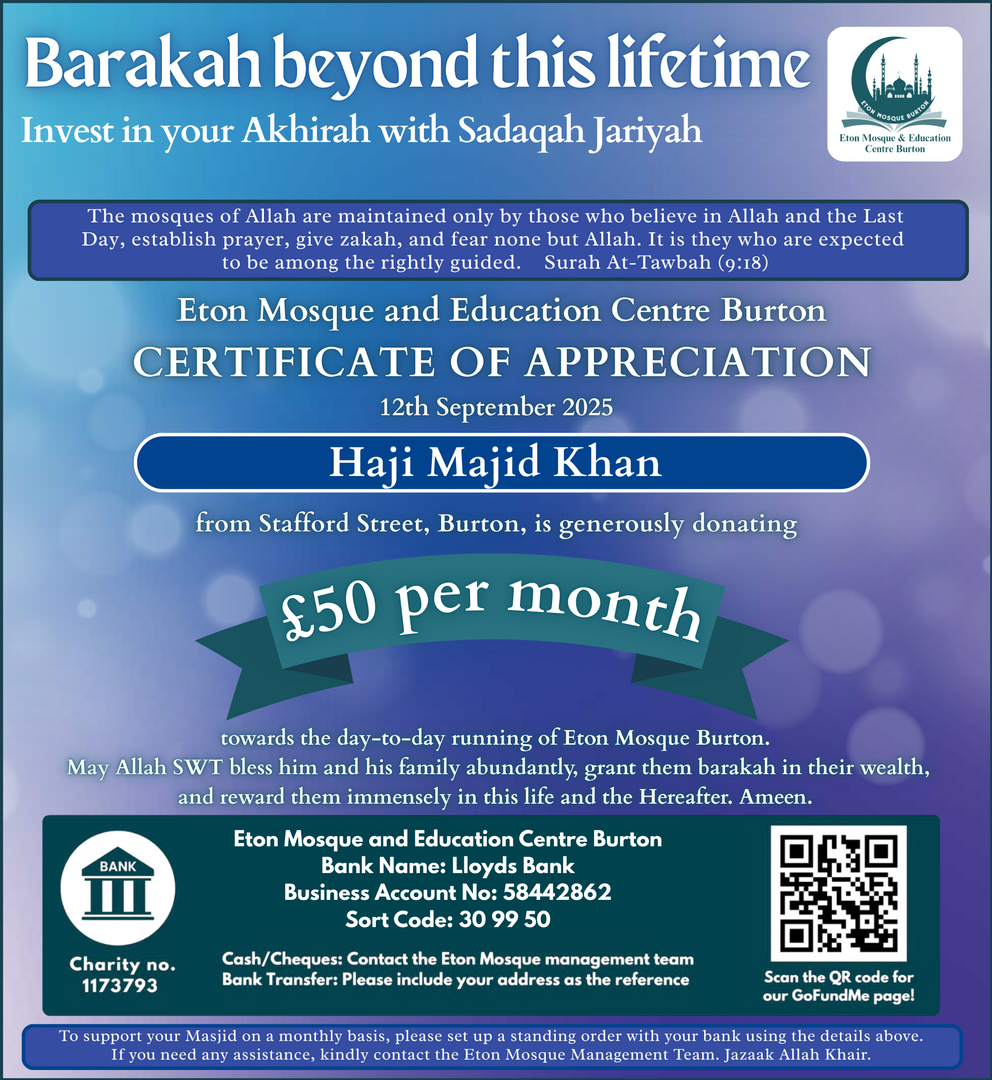 Masjid Donations