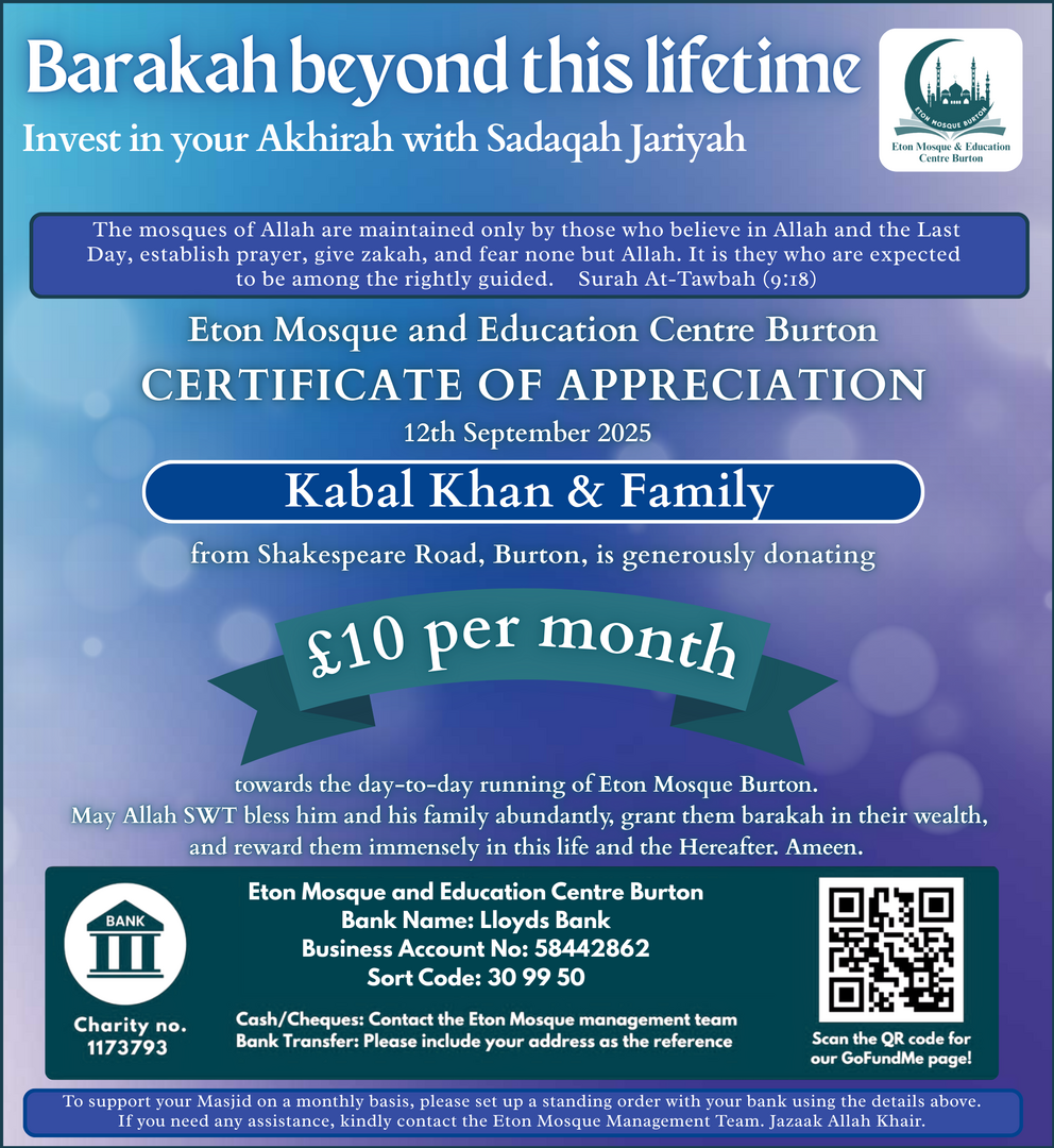 Masjid Donations