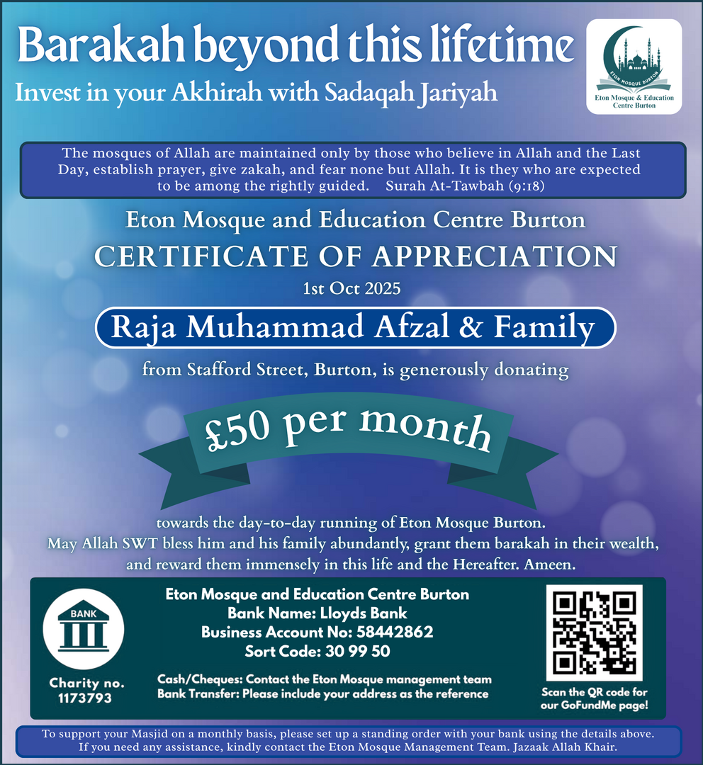 Masjid Donations