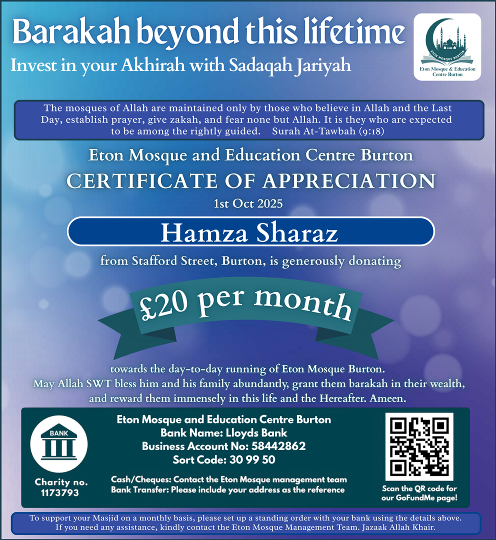 Masjid Donations