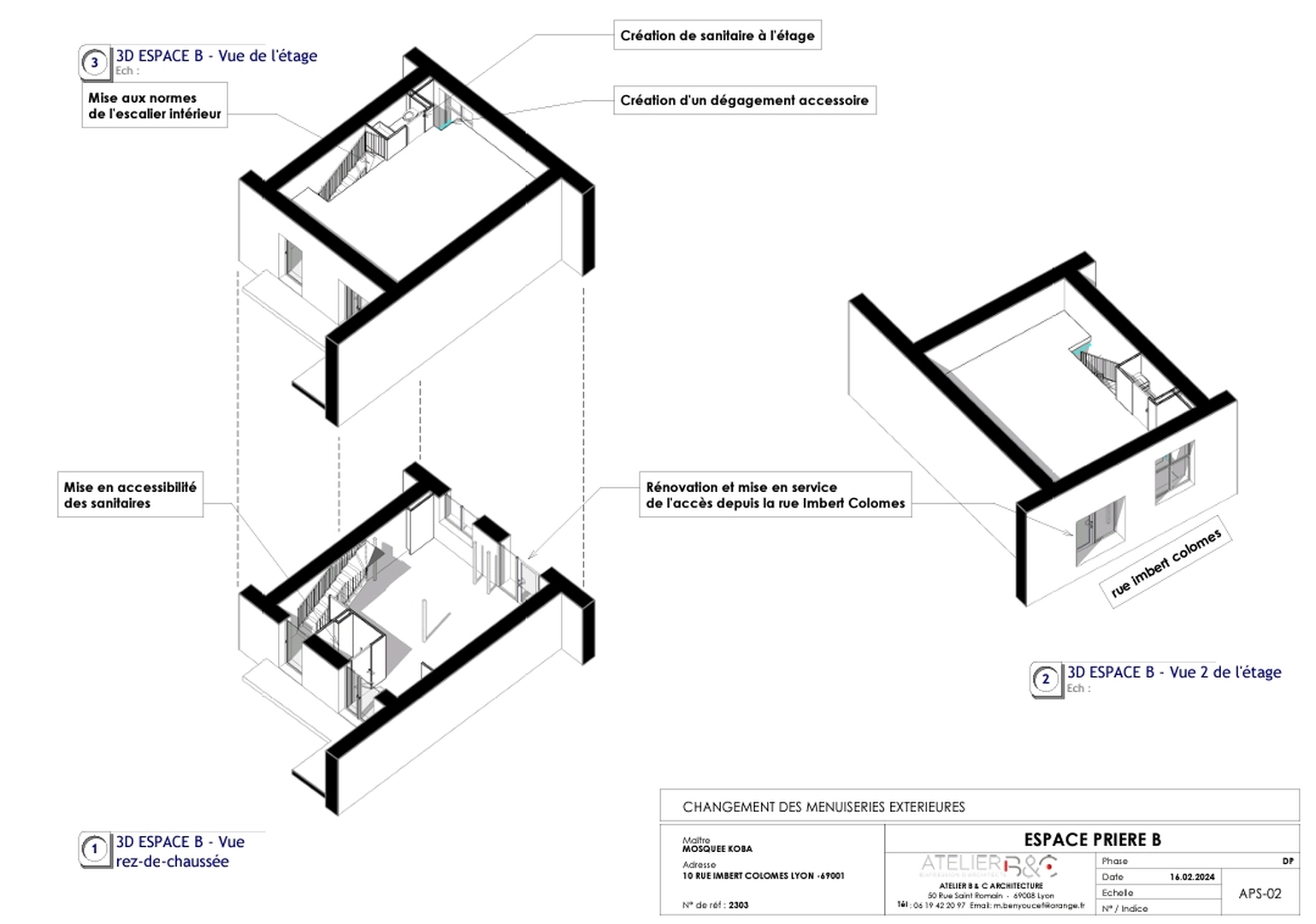 rénovation mosquée koba femme