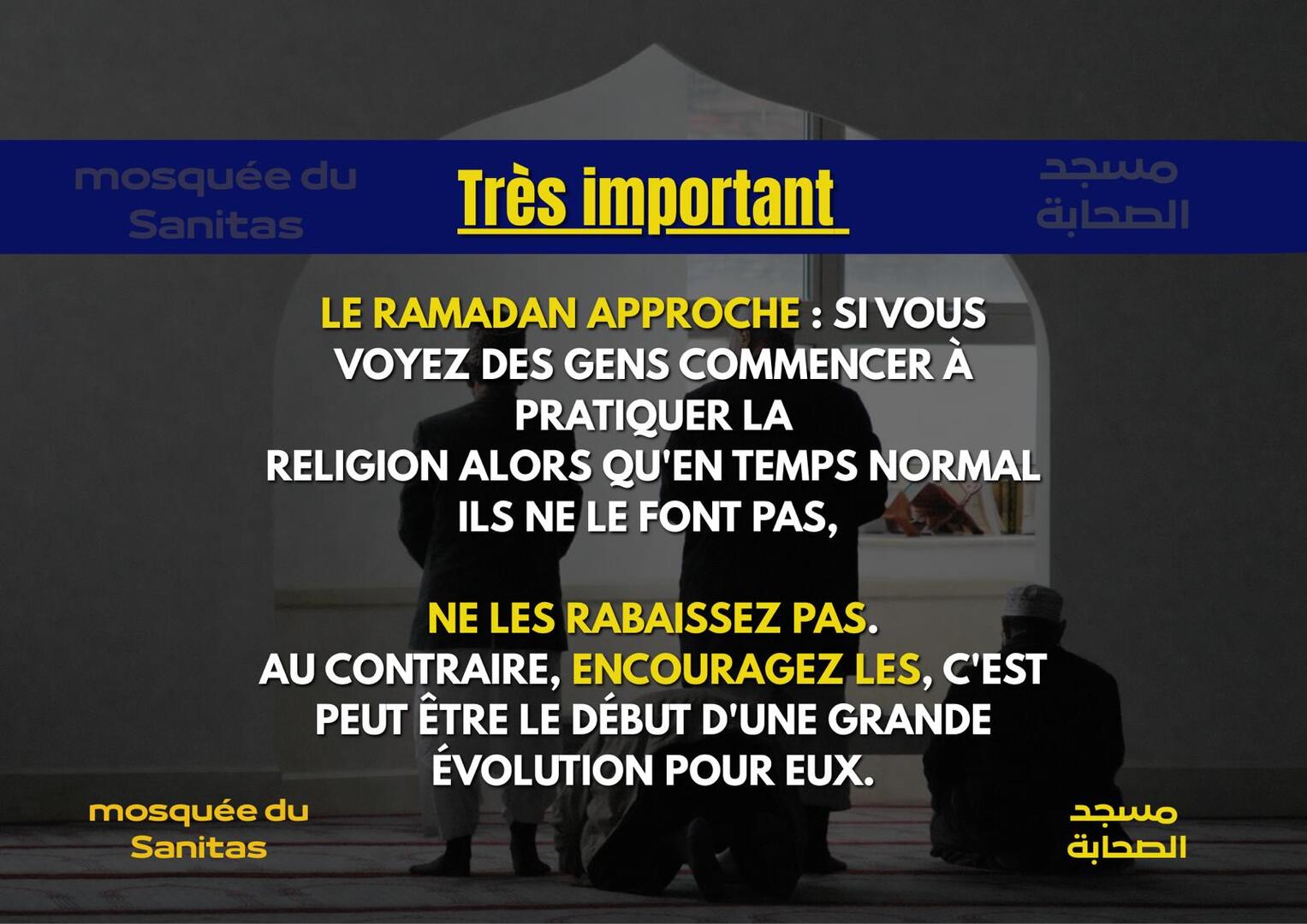 Comportement ramadan