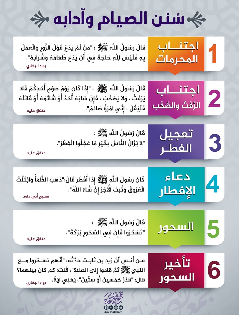 فضائل رمضان