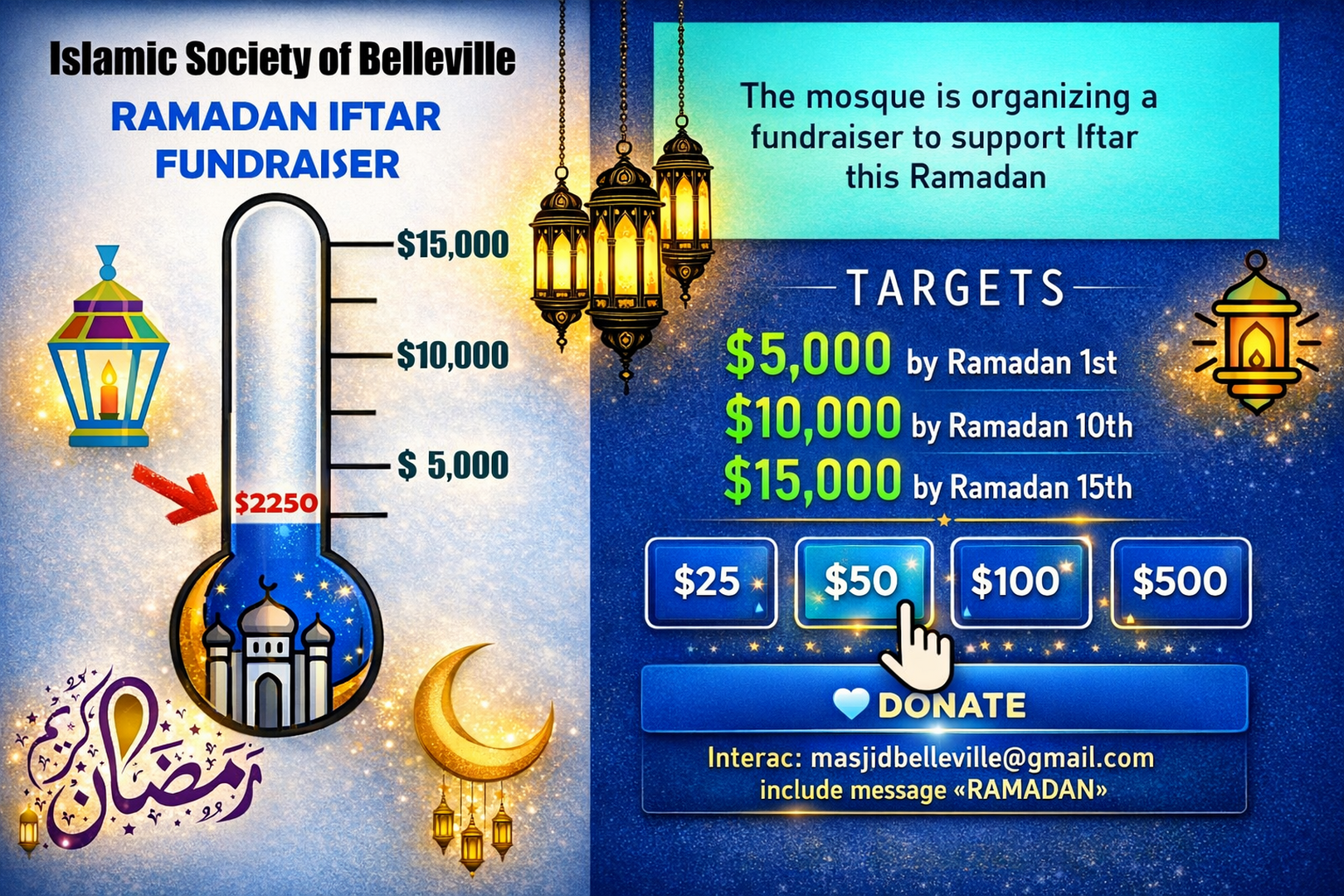 Ramadan Iftar Fundraiser