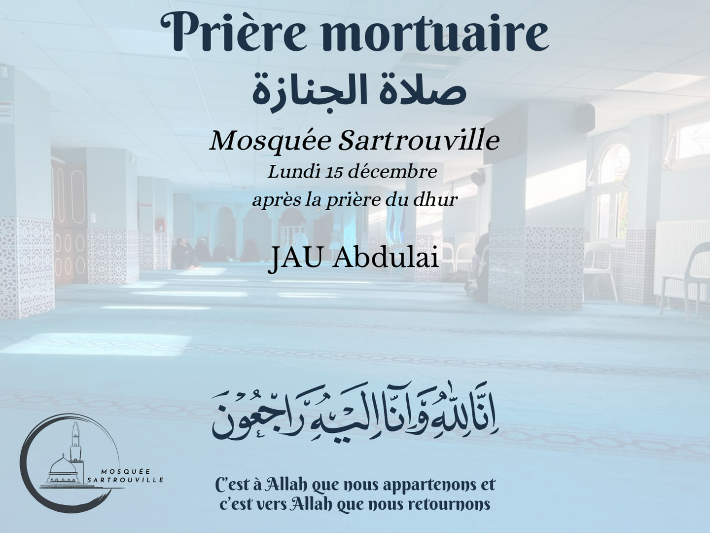Prière mortuaire