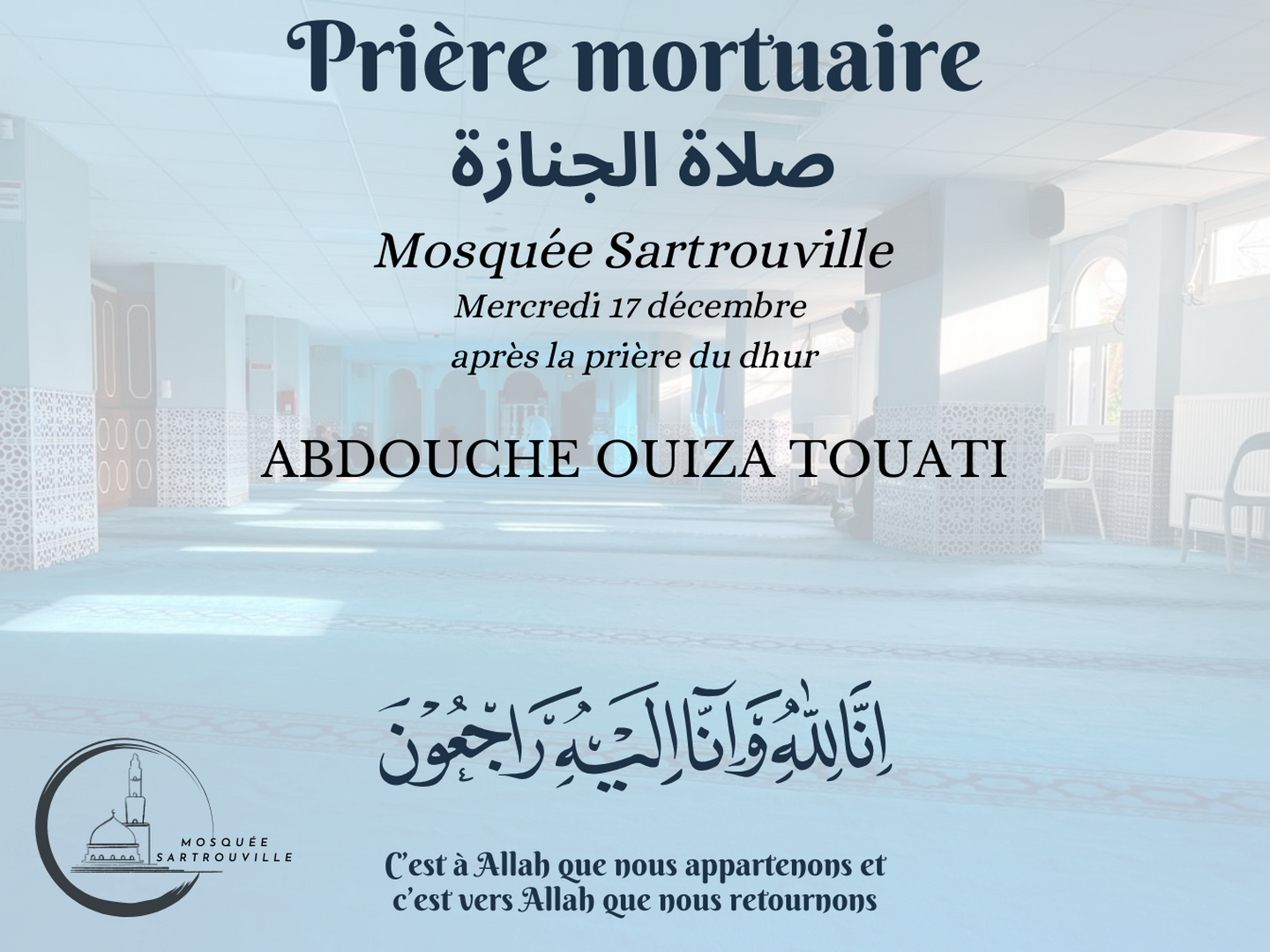 Prière mortuaire