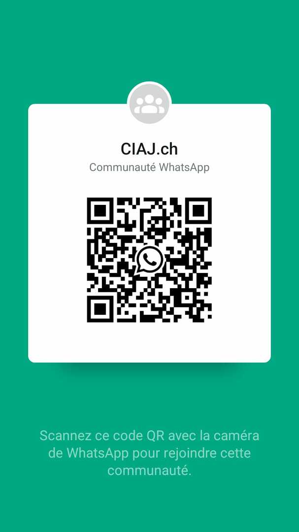 Groupe WhatsApp CIAJ