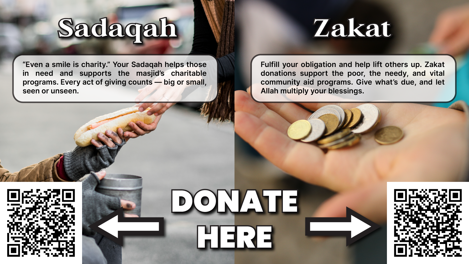 Sadaqah and Zakat