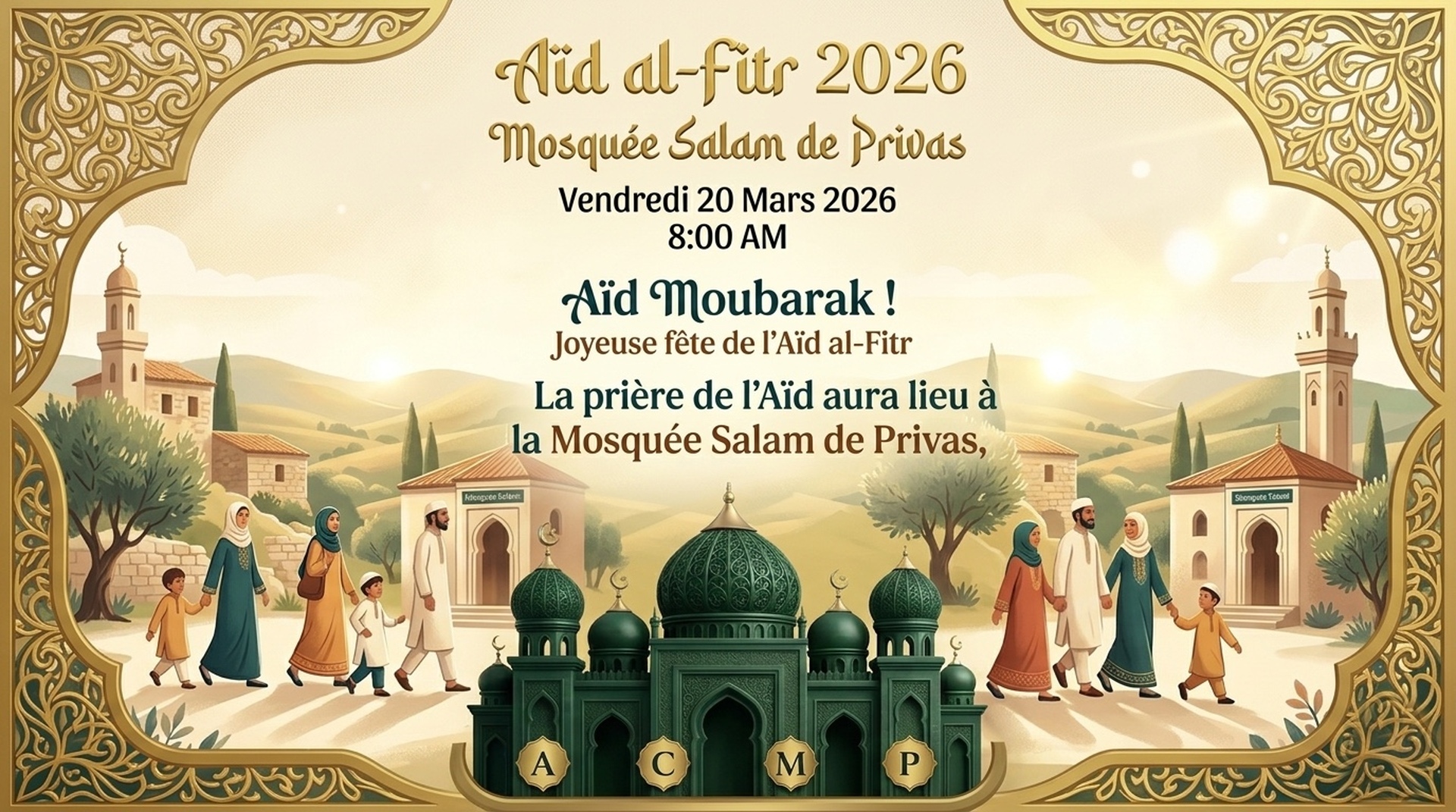 Prière aid el fitr
