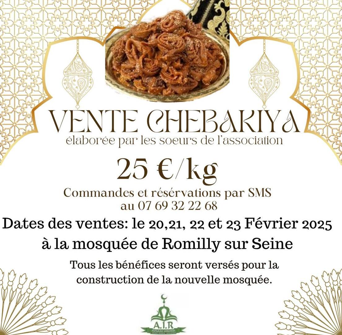 Vente de Chebakiya