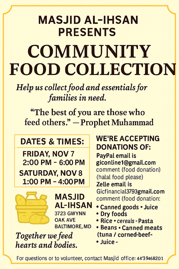 Community food collection