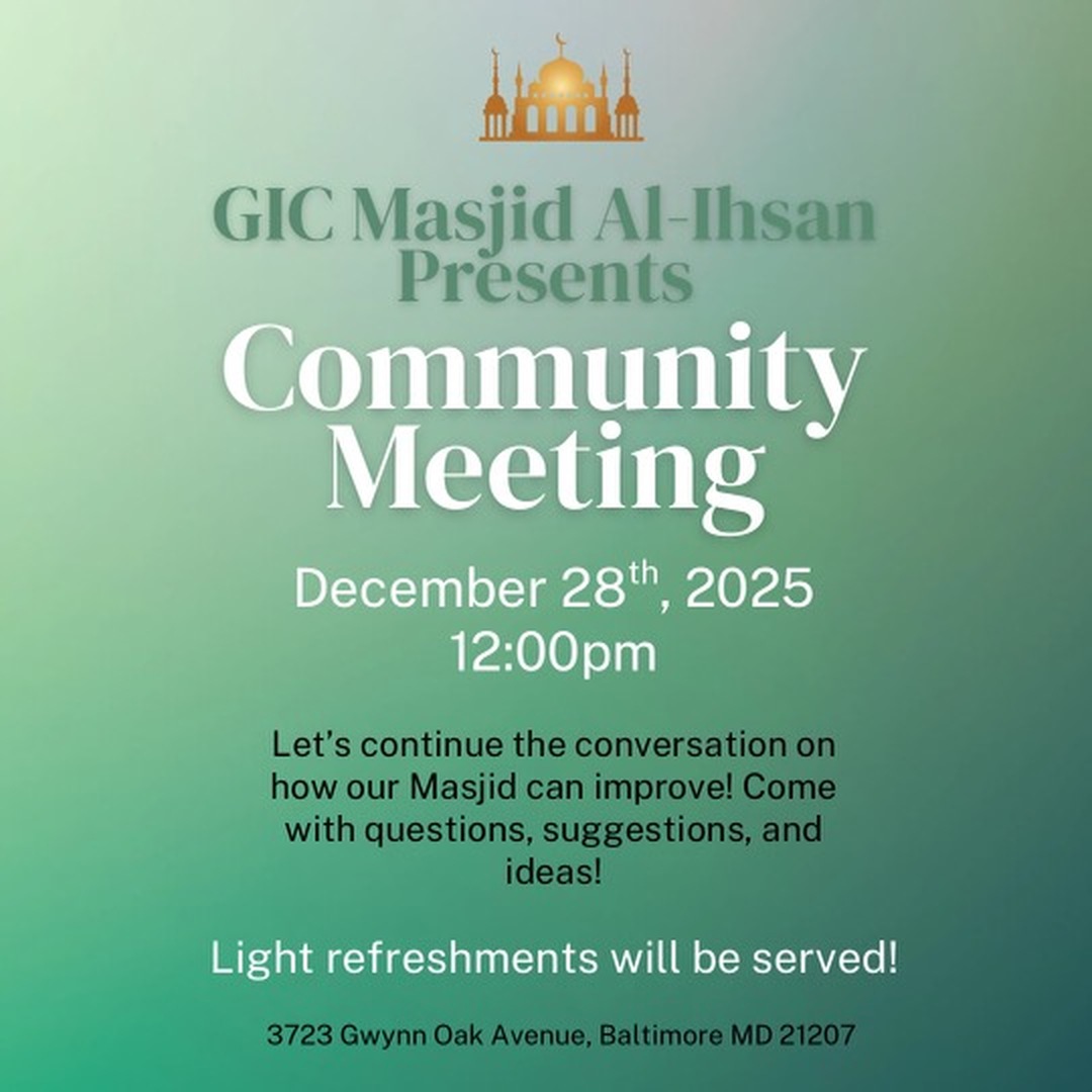 GIC Community Meeting