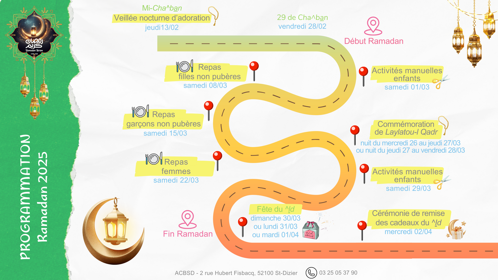 Programmation Ramadan 1446H-2025