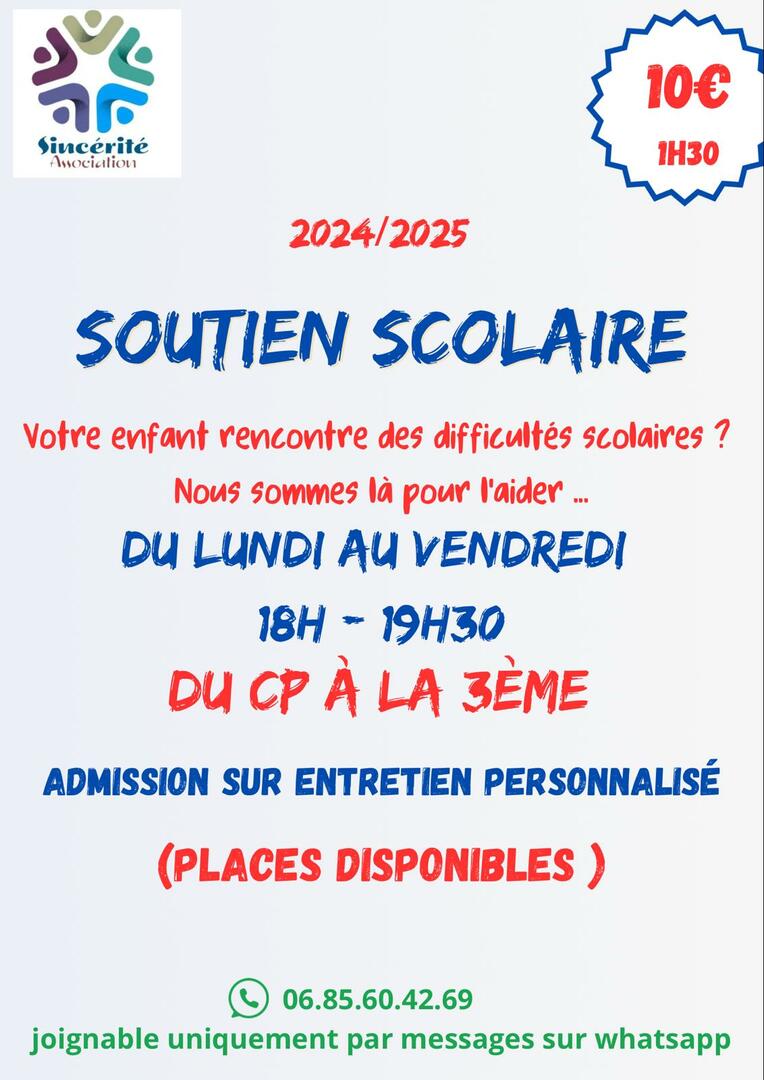 Soutien scolaire