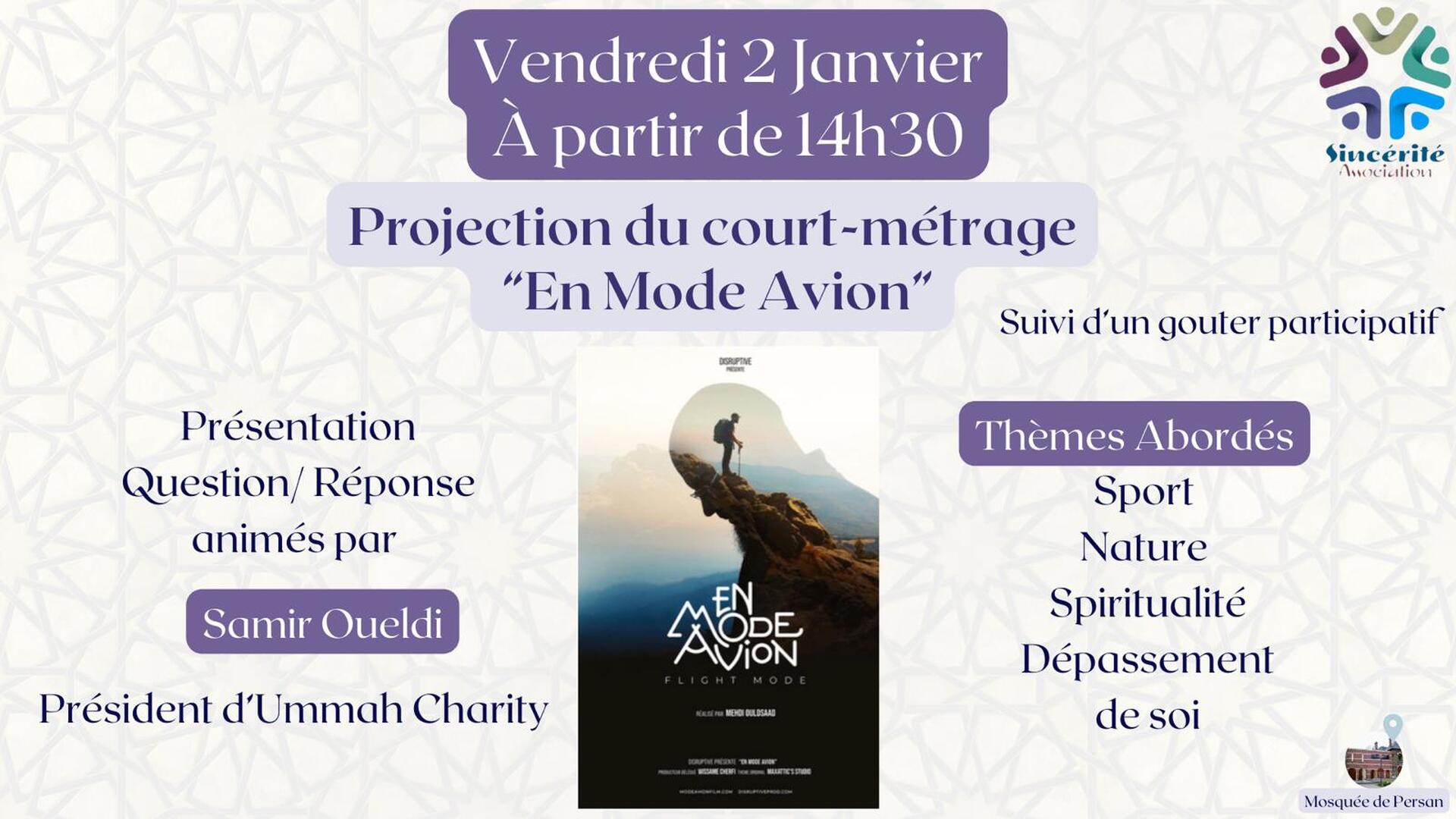 Projection : "en mode avion"