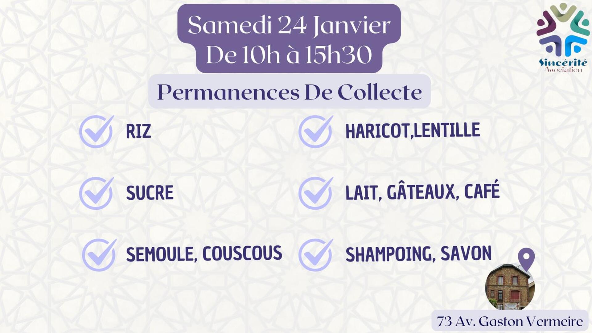 Collecte de denrées alimentaires